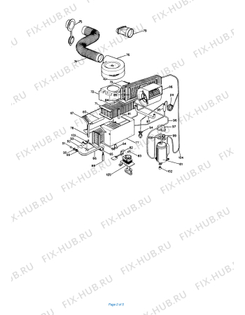 Схема №2 PAC 20 с изображением Покрытие для сплит-системы DELONGHI 706997