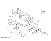 Схема №2 3EPX394B с изображением Газовый кран для духового шкафа Bosch 00426949