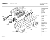 Схема №6 GM204110 с изображением Передняя панель для посудомойки Bosch 00359522