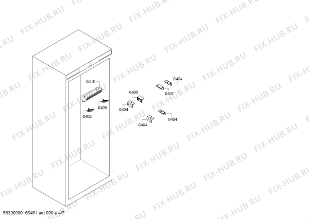 Схема №6 CIR30MIER1 K 1801 SF с изображением Плата для холодильной камеры Bosch 00688679