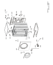 Схема №4 AWZ 614 с изображением Обшивка для стиралки Whirlpool 480113100437