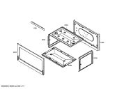 Схема №6 HG19651NE с изображением Противень для плиты (духовки) Siemens 00682415