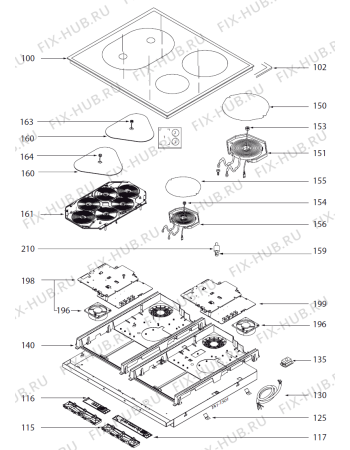 Схема №1 IT674AC (402080, LD6ZOX1) с изображением Изоляция для плиты (духовки) Gorenje 437833