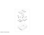 Схема №7 B36IT71SN с изображением Крепеж для холодильника Bosch 00616979