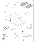 Схема №1 BHP623E9X (514440) с изображением Фиксатор для вытяжки Gorenje 589874