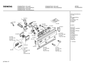 Схема №5 HB49620FN с изображением Панель для плиты (духовки) Siemens 00209372