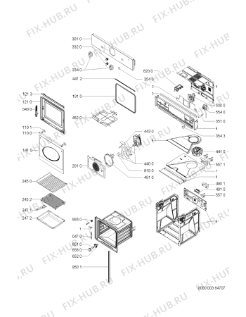 Схема №1 AKL875/AV с изображением Часовой механизм для духового шкафа Whirlpool 481228228283