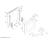 Схема №6 PHCB555055 с изображением Фронтальное стекло для духового шкафа Bosch 00688996