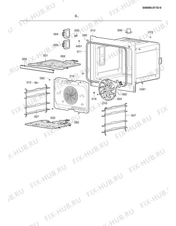 Схема №8 CLH 8482 R SCHWARZ с изображением Кабель для электропечи Whirlpool 482000018383