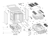 Схема №2 KDSCM82141 (F105756) с изображением Микромодуль для посудомойки Indesit C00545268