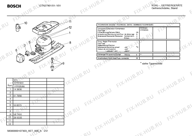 Схема №2 GTN34901 с изображением Ручка для холодильной камеры Bosch 00496096