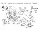 Схема №3 VS71124AA SUPER 711 ELECTRONIC с изображением Нижняя часть корпуса для пылесоса Siemens 00272188