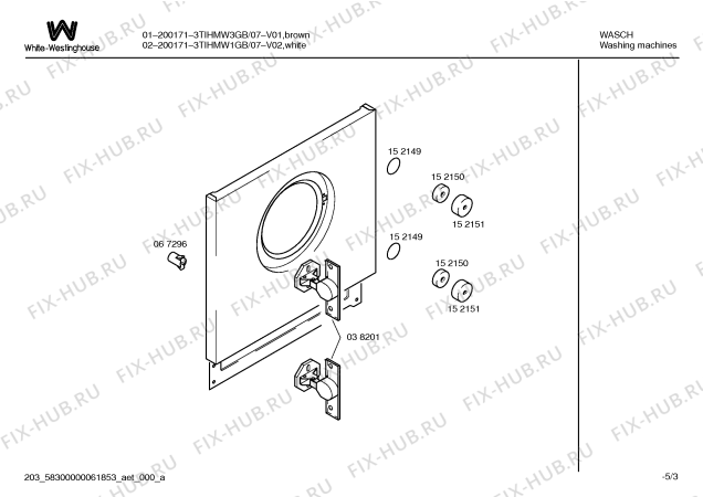 Схема №3 01-800790 с изображением Программная индикация для стиралки Bosch 00152159