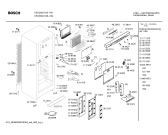 Схема №3 KSU36621 с изображением Дверь для холодильной камеры Bosch 00240834