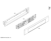 Схема №11 MEMCW301ES с изображением Панель для духового шкафа Bosch 00682839