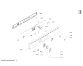 Схема №4 HMT35M653 с изображением Сенсорная панель Bosch 00682973