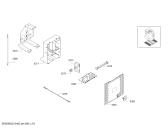 Схема №3 3BC967GX Balay с изображением Вентиляционный канал для вытяжки Bosch 11028289