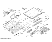 Схема №1 3EF900X с изображением Стеклокерамика для электропечи Bosch 00474709