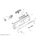 Схема №6 SGV69T15AU AquaVario, AquaStop, Logixx с изображением Рамка для электропосудомоечной машины Bosch 00663740
