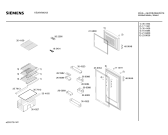 Схема №3 KS29V620 с изображением Дверь для холодильника Siemens 00218400