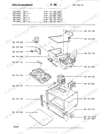 Схема №1 MC 745D с изображением Лампочка для микроволновой печи Aeg 8996619158059