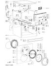 Схема №2 AWO/D 7305 с изображением Декоративная панель для стиралки Whirlpool 481245310732