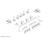Схема №6 3CVX463B с изображением Стеклокерамика для духового шкафа Bosch 00476560