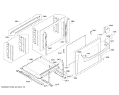 Схема №4 3HB670X с изображением Модуль управления, запрограммированный для плиты (духовки) Bosch 00700043