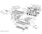 Схема №4 HY738356M с изображением Панель управления для плиты (духовки) Siemens 00770627