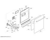 Схема №6 SHU9922UC с изображением Панель управления для посудомойки Bosch 00299547