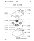 Схема №1 7230/K-DN с изображением Уплотнение для плиты (духовки) Aeg 8996613315309