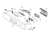 Схема №1 DM 17 SE   -White Bi (900001023, DW20.1) с изображением Сенсорная панель для электропосудомоечной машины Gorenje 342690