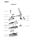 Схема №1 FV9650E0/23 с изображением Покрытие для утюга (парогенератора) Tefal CS-00129166