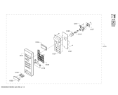 Схема №3 HMT75G421 с изображением Панель управления для микроволновки Bosch 00740061