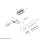 Схема №5 HE3BY26 с изображением Ручка выбора температуры для электропечи Bosch 00614996