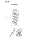 Схема №2 VC130130/90A с изображением Часть корпуса для мультиварки (пароварки) Tefal SS-993847