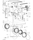 Схема №2 AWOE 10142 с изображением Модуль (плата) для стиралки Whirlpool 481010558601