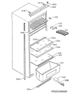 Схема №2 FI221/2T с изображением Шарнир для холодильной камеры Aeg 2650003250
