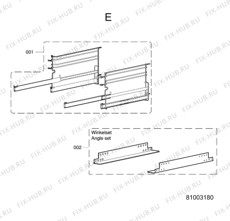 Схема №5 ST 7305/1 IN с изображением Фитинг для плиты (духовки) Whirlpool 480121102939