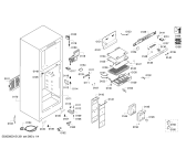 Схема №3 KDN53X46ME с изображением Дверь для холодильника Bosch 00710637