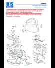 Схема №1 PRO 580F CABRIO PROF с изображением Кнопка для утюга (парогенератора) DELONGHI 5928122300