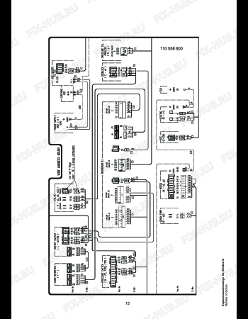Взрыв-схема стиральной машины Aeg LAV73567 - Схема узла Control 113