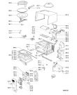 Схема №1 MW 25/WH с изображением Дверца для микроволновой печи Whirlpool 481244269212