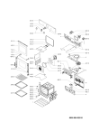 Схема №1 401.823.19 OV D10 AN Oven IK с изображением Обшивка для плиты (духовки) Whirlpool 480121103936