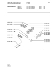 Схема №1 COMP. 2000E-B с изображением Клавиша для плиты (духовки) Aeg 8996613525766