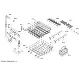 Схема №6 SGU45M45EP с изображением Панель управления для посудомойки Bosch 00447612