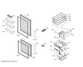 Схема №3 CK539EL30 Constructa с изображением Дверь морозильной камеры для холодильника Bosch 00774009