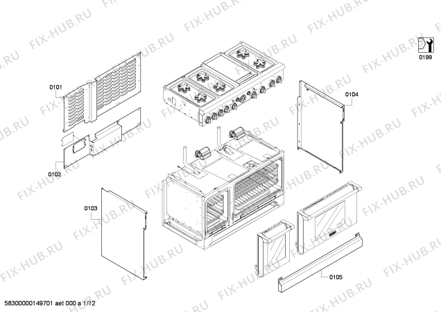 Схема №11 PRD486EDG с изображением Кабель для духового шкафа Bosch 00650843