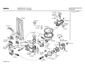 Схема №6 SGI43A16EU с изображением Кнопка для электропосудомоечной машины Bosch 00189369