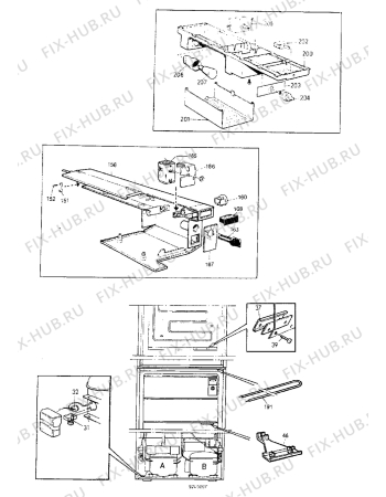 Взрыв-схема холодильника Electrolux ER4104B - Схема узла Refrigerator electrical equipment